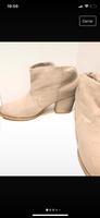 Beige Bershka-Stiefeletten mit Absatz Bayern - Ingolstadt Vorschau