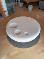 Designer Couchtisch Wohnzimmer Beistell Tisch Hochglanz weiß rund Rheinland-Pfalz - Bad Kreuznach Vorschau