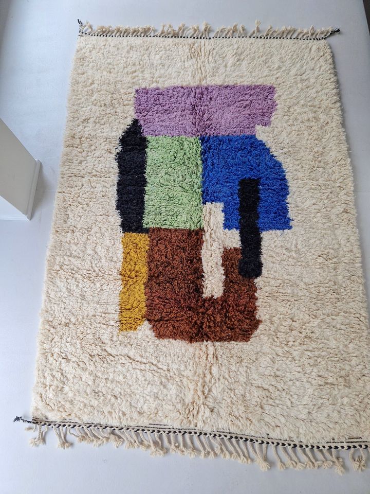 New XL Teppich Berber Beni Ourain Rug 1.9X2.9M Carpet Design Art in Berlin