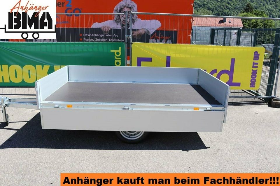 EDUARD Anhänger Hochlader 250x145x30 750kg ALUBORDWÄNDE NEU in Mühlhausen im Täle