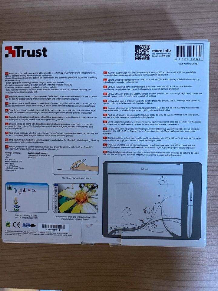 Trust Design Tablet (Grafik/Zeichnen) in Zwenkau