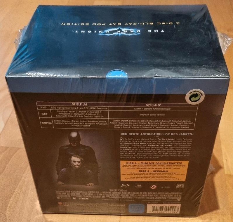 Batman The Dark Knight Bad Pot Limited Edition BluRay Neu in Ovp in Gladbeck