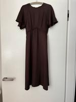Mango Kleid, Midi, Satin , Braun, Gr.M Hessen - Erlensee Vorschau
