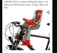 Fahrradsitz für Lenkrad Bayern - Fürstenzell Vorschau
