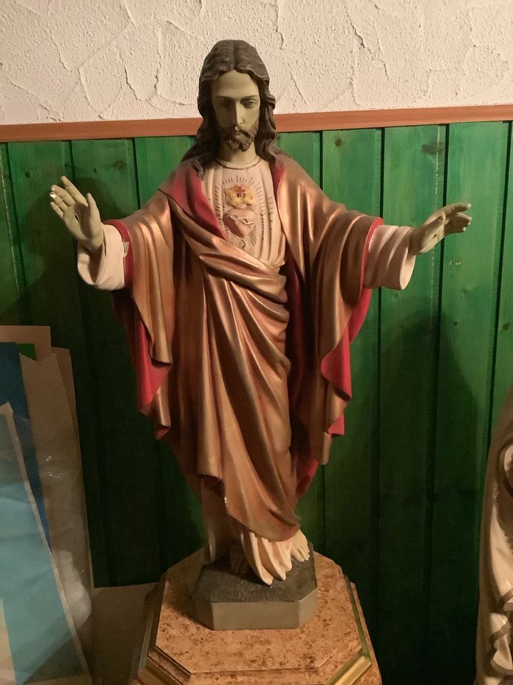 Jesus‘ Heiligenfigur in Münster