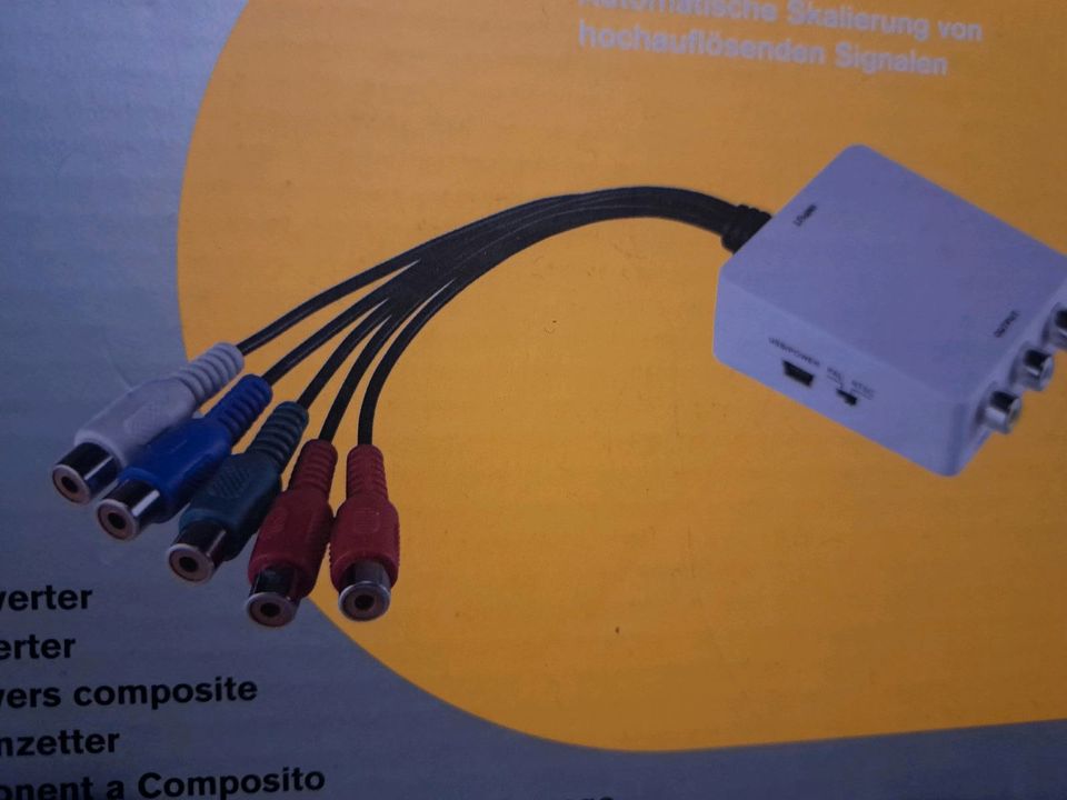 Component Konverter, Composite Konverter, Neu, TV, Kabel in Weiden (Oberpfalz)