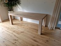 Esstisch Massivholztisch Tisch eiche weiß gekalkt 220x100 wie neu Nordrhein-Westfalen - Porta Westfalica Vorschau