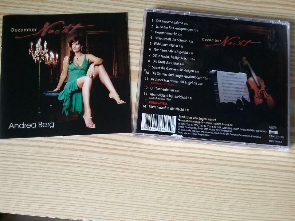 Andrea Berg Dezembernacht Dezember Nacht Weihnachts CD CHRISTMAS in Castrop-Rauxel