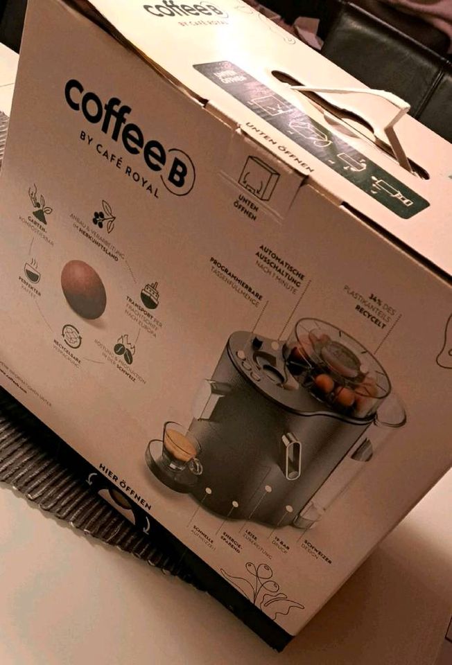 Coffee B  Kaffeemaschine Globe schwarz Neu in Gelsenkirchen