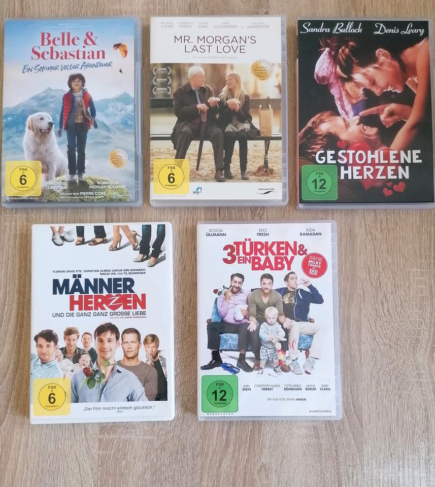 Verschiedene DVDs in Freiberg