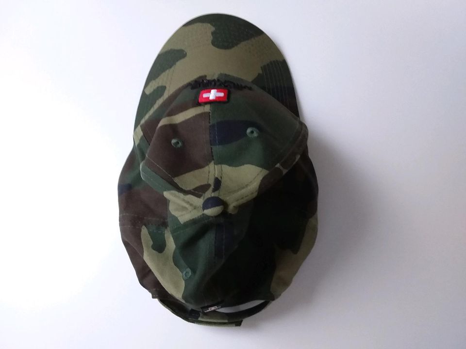 Swiss Military Base Cap Camouflage Kappe Original in Norden