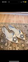 ASOS Sandale mit Stein Slingback Creme Gr 39 Nordrhein-Westfalen - Castrop-Rauxel Vorschau