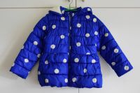 NEXT Jacke 110 116 Polka Punkte blau süß Winter Mantel Anorak Niedersachsen - Aurich Vorschau