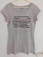 Damen-Kurzarm-Shirt, lichtgrau, Gr. M, Marke: Esprit Sachsen - Plauen Vorschau
