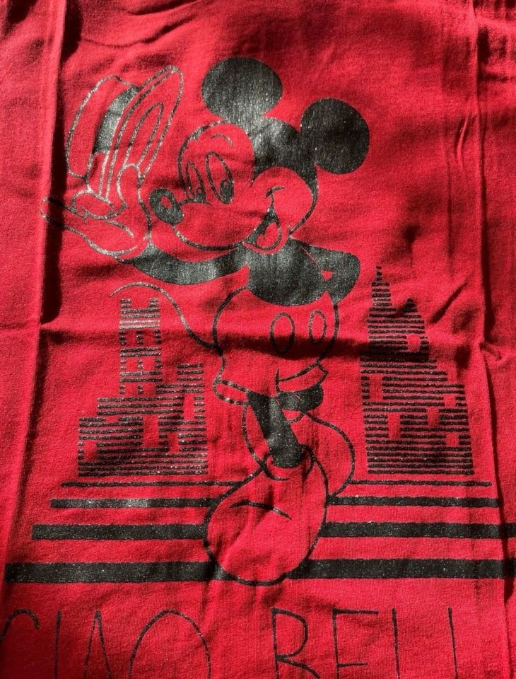 T-Shirt Shirt Top Disney von Manguun Damen Größe M Farbe rot in Hockenheim
