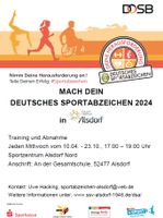 Deutsches Sportabzeichen 2024 Nordrhein-Westfalen - Alsdorf Vorschau