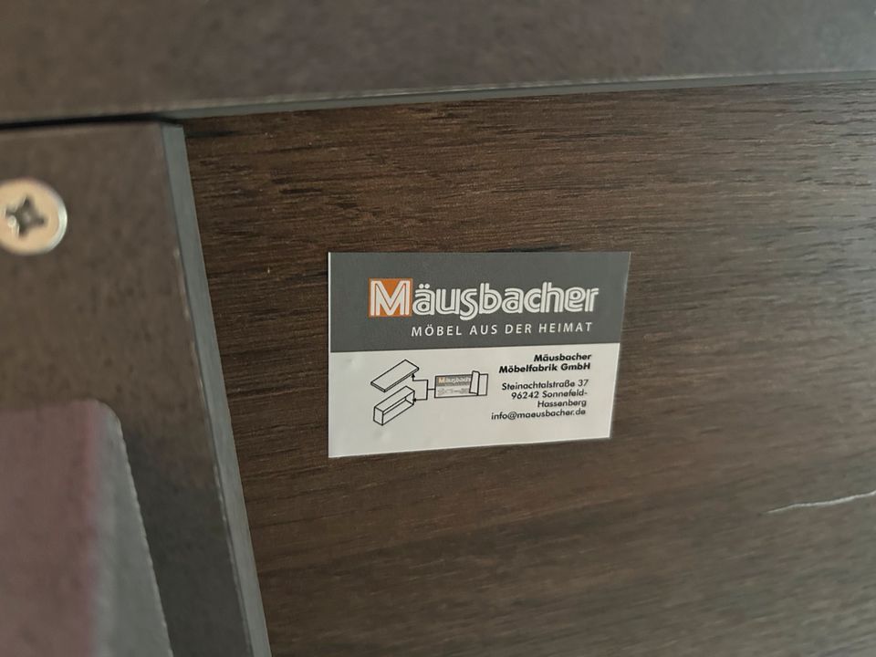 Mäusbacher Esszimmertisch in Holz-/Betonoptik 210x100 in Schleswig