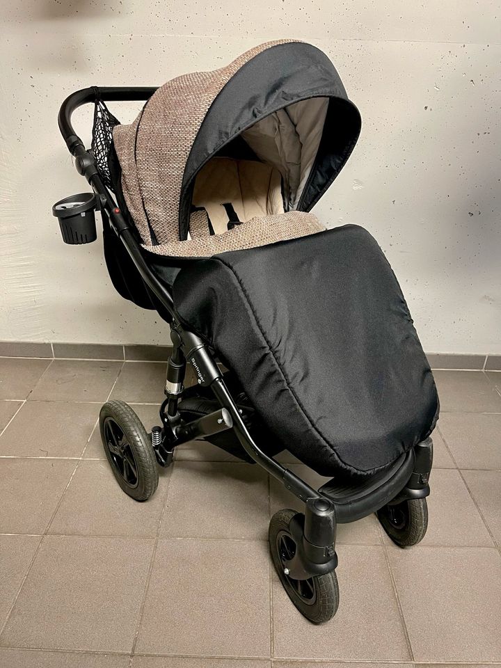 Springer 3 in 1 Kinderwagen, Babyschale, Isofix, Babywanne, Buggy in Ichtershausen