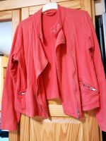 Schicke Sweat Kurzjacke Bikerstil Janina Gr.44 Brandenburg - Bernau Vorschau