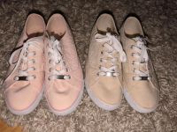 Ambellis Sneakers Gr.42 beige und rosa mit Spitze wie neu Rheinland-Pfalz - Freisbach Vorschau