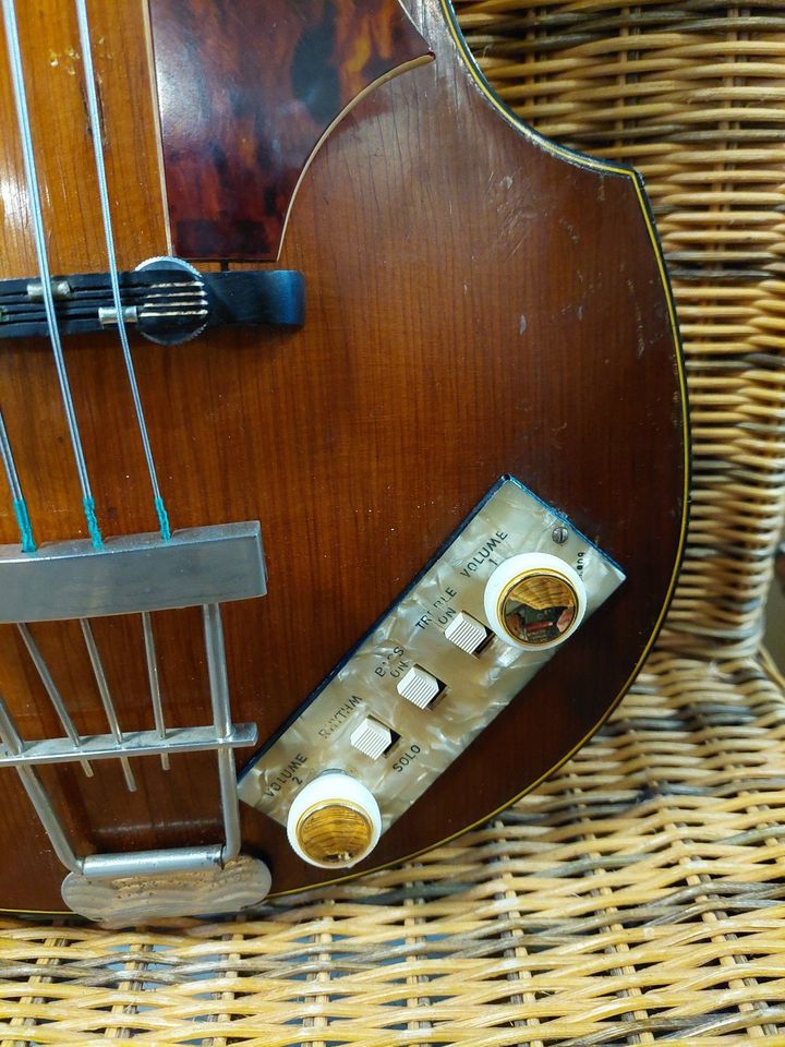 Real Vintage 1960 Höfner*Hofner*Hoefner* bass*made in Germany in Köln