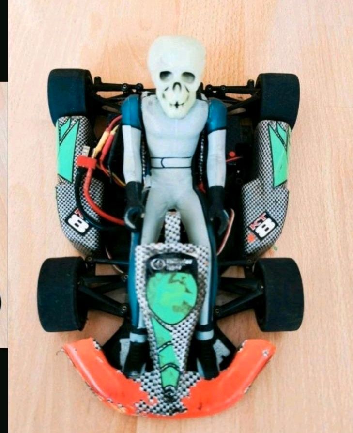 Rc Go Kart Gokart 1:8 Thunder Tiger KT-8 brushless 2.4Ghz 50 kmh in Gütersloh