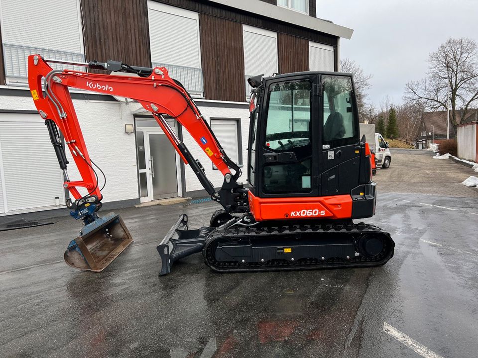 Kubota Minibagger 6 Tonnen KX060-5 in Schulenberg