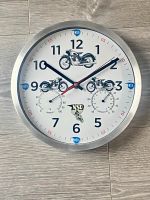 NSU“Wanduhr“Uhr“Oldtimer“Motorrad“Funkuhr“Geschenk“ Edelstahl Bergedorf - Hamburg Allermöhe  Vorschau