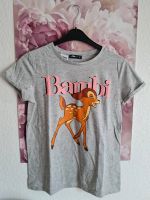 New Yorker Bambi T-Shirt Top Oberteil Gr M 38 grau rosa Stuttgart - Stuttgart-Mitte Vorschau