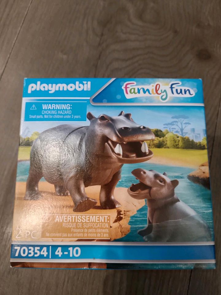 Neu Playmobil 70354 Flusspferd/ Nashorn in Hamm