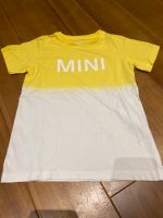 Mini Cooper Kinder T-Shirt Gr.104 weiss gelb Bayern - Kösching Vorschau