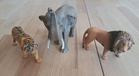 Schleich Wild Life Elefant Tiger Löwe - wie NEU Bayern - Saal Vorschau