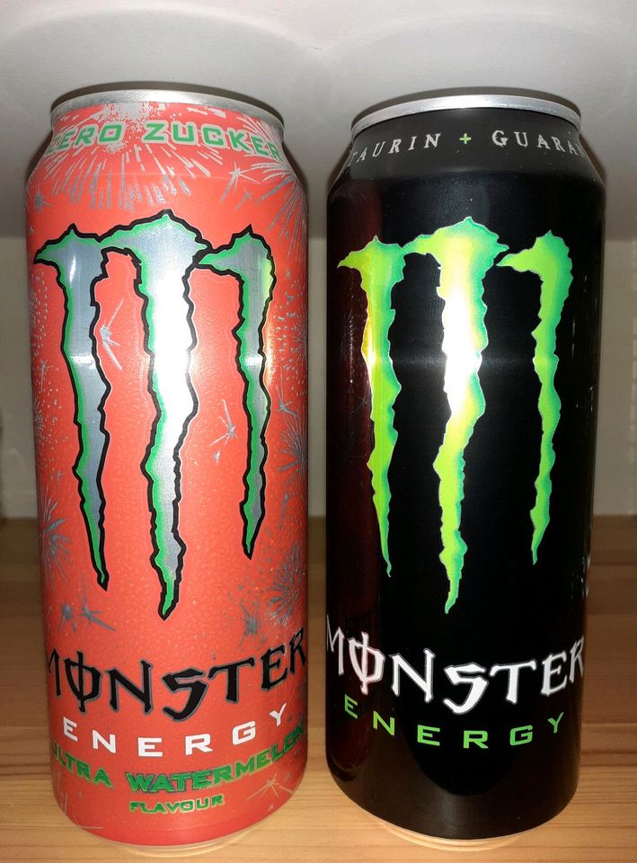 Monster Energy - Ultra Watermelon 0,5 l gg. Original Green 0,5 l in Essen