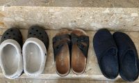 Birkenstock, Croc’s usw. Bei Gr. 41 teilweise gut getragen Baden-Württemberg - Endingen Vorschau