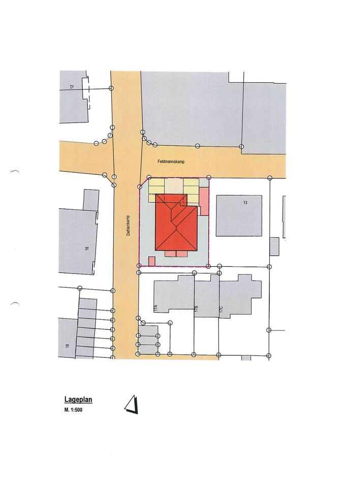 Komfortable 3-Zi-Neubau-OG-ETW (Nr. 4) in zentrumsnaher Wohnlage von Vechta. in Vechta