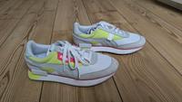 Puma Sneaker wie neu Gr 37,5 weiß neon grün gelb Niedersachsen - Achim Vorschau