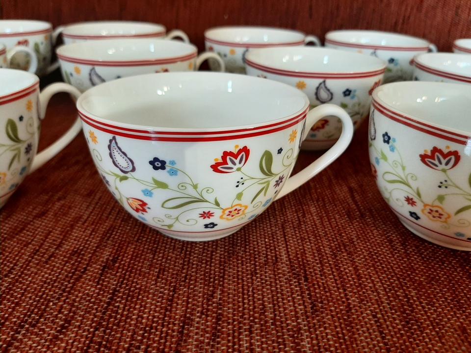 Ritzenhoff Breker Shanti Doppio 14 Kaffeetassen 6 Untertassen in Glinde