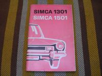 Simca 1301 1501 Betriebsanleitung Original PATINA Kr. Passau - Passau Vorschau