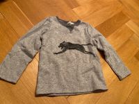 Pullover weich schwarzer Panther Longsleeve 104 handmade Sachsen - Markkleeberg Vorschau