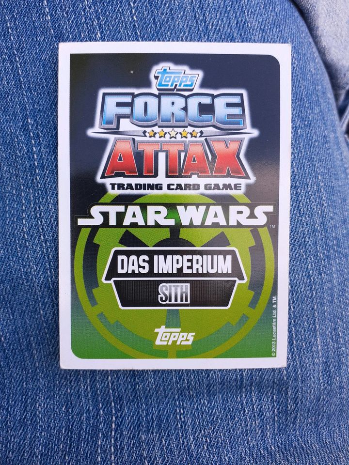 Darth Vader Topps Force Attax Star Wars 2013 in Dortmund