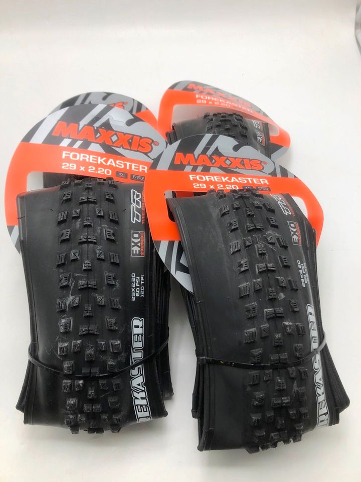 Maxxis Forekaster Faltreifen 29"x 2,20 Dual 120 TR EXO MTB Reifen in Köln