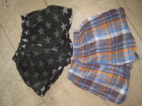 2 Boxershorts 140 Junge kariert schwarz Stern Sanetta Hose Junge Hessen - Hüttenberg Vorschau