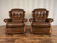 Chesterfield Ledersessel Country House Paar Vintage Sessel Nordrhein-Westfalen - Hüllhorst Vorschau