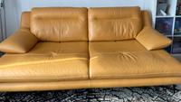 Modernes Sofa Couch echtes feines Leder wie Neu Nordrhein-Westfalen - Lohmar Vorschau