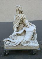 Pietà - Beweinung Christi - Maria & Jesus - 31 kg / H.71 cm Figur Nordrhein-Westfalen - Paderborn Vorschau