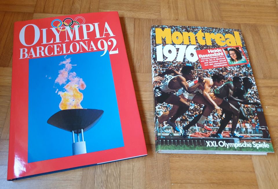 BÜCHER Sammlung Olympische Spiele Bildbände 1976 1992 Olympia in Sulingen