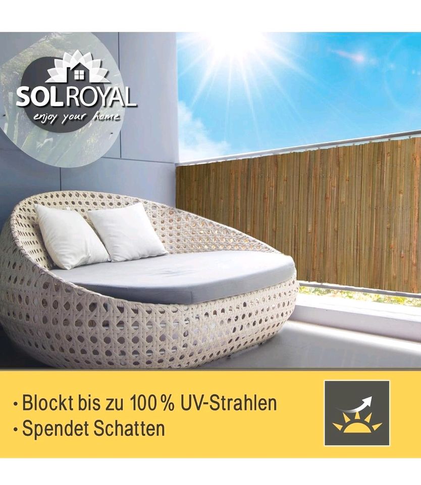 Balkon sichtschutz 300×100cm in Alfhausen