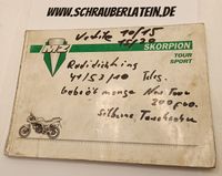 MuZ, MZ Skorpion Tour, Skorpion Sport - Betriebsanleitung 1994 Hessen - Dautphetal Vorschau