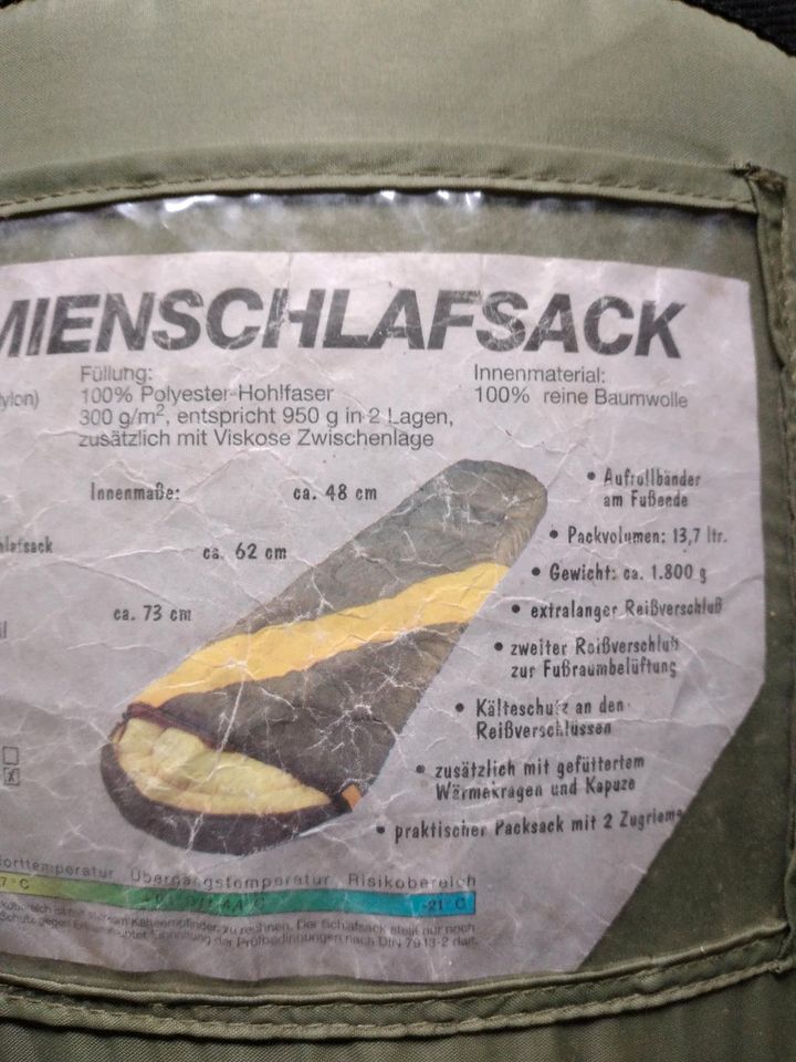 Mumienschlafsack in Karwitz