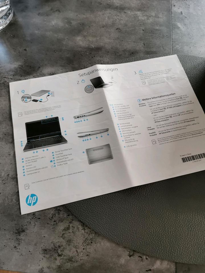 HP Laptop Model 17-by1229ng  17,3" in Velen